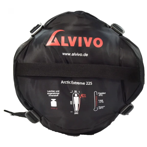 Alvivo – Arctic Extrem 200/225 – Sac De Couchage Synthétique meilleur service 6