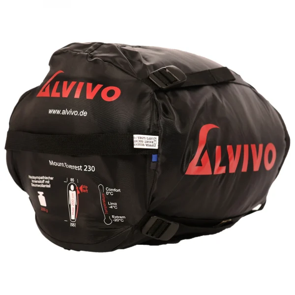 Alvivo – Mount Everest 210/230 – Sac De Couchage Synthétique Paris 6