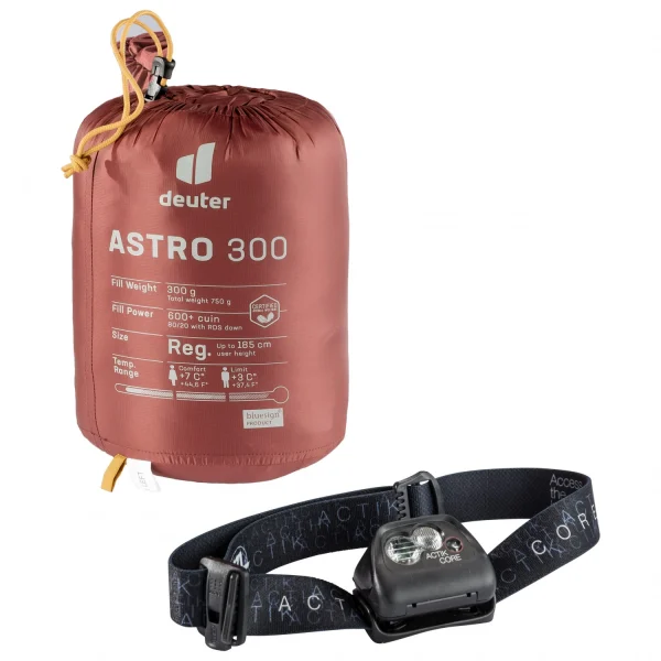 Deuter – Astro 300 – Sac De Couchage En Duvet boutique pas cher 6