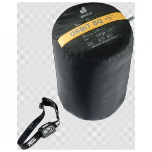Deuter – Orbit SQ +6° – Sac De Couchage Synthétique qualité d’originales 18