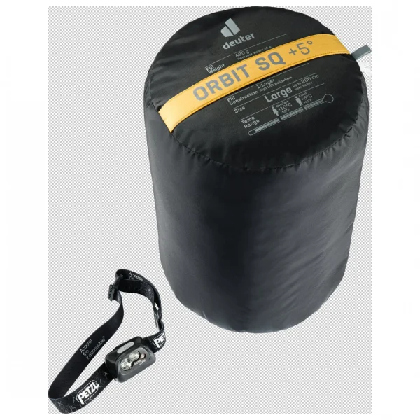 Deuter – Orbit SQ +6° – Sac De Couchage Synthétique qualité d’originales 7