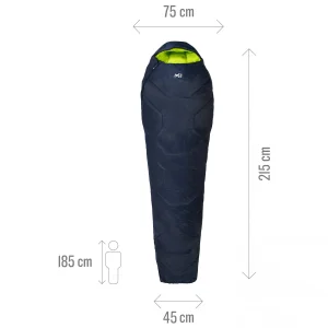 Retour Facile et Gratuit Millet – Baikal 1100 – Sac De Couchage Synthétique 12